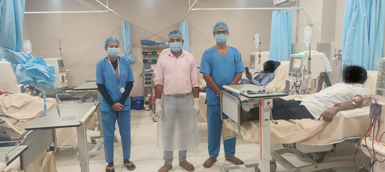 A team of medical professionals collaborating